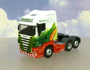 OXFORD D/CAST 1/76 SCANIA R SERIES CAB EDDIE STOBART H8377/PX64 TXV/CHLOE BROOKE - Picture 1 of 4