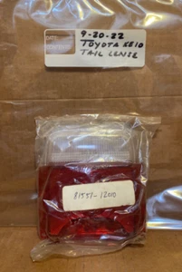 Tail light Lens - #81551-12010 / 8155112010 - Fits Toyota Corolla KE10 1966-1968 - Picture 1 of 4
