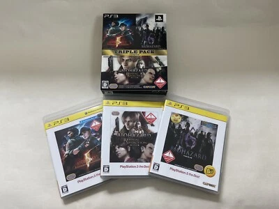 Biohazard Triple Pack Sony Playstation 3 Capcom Japanese Game w/Box & Manual JP - Image 1 of 4