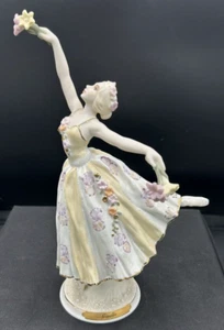 FIGURINA PORCELLANA BALLERINA ENESCO BY PEARL Giselle 1996 - Foto 1 di 3