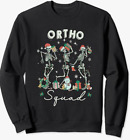 NEW Ortho Squad Christmas Skeleton Orthopedics Nurse Sweatshirt Size Small