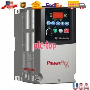 Allen-Bradley 22A-D8P7N104 Ser A PowerFlex 4 3.7 kW (5 Hp) AC Drive - Picture 1 of 6