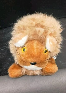 Vintage Rare Wallace Berrie Plush Lion 10.5" Excellent Condition - Estate - Picture 1 of 12
