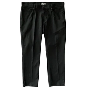 Peter Millar 38/28 Men’s Golf Pants Stretch Cotton Spandex 5 Pocket Black 16365 - Picture 1 of 9