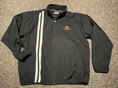DALE EARNHARDT JR Chase Authentics Budweiser windbreaker jacket Medium NASCAR #8 - Image 1 of 4