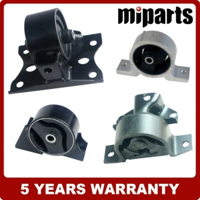 Комплект креплений двигателя и трансмиссии 4 шт подходит для Nissan Sentra 1,8 л 2000-2006 - Изображение 1 из 4