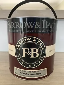 Farrow And Ball School House White Modern Emulsion 2.5l No 291 - Picture 1 of 1