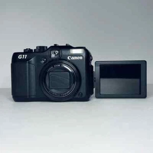 Canon PowerShot G11 10.0MP Digital Camera Black - Picture 1 of 8