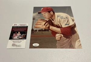 Robin Roberts Phillies MLB Autographed Signed 8x10 Photo JSA Auth. Script - Picture 1 of 9