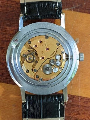 Luch de Luxe Ultra Slim Wrist Watch Soviet Men's Vintage Mechanical Watch USSR - Image 1 of 4