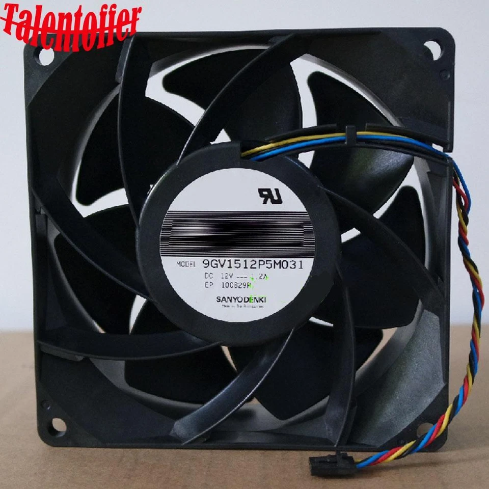 For SANYO 9GV1512P5M031 12V 1.2A 150*150*50mm Gale Volume Cooling Fan 4wire-5pin - Image 1 of 2