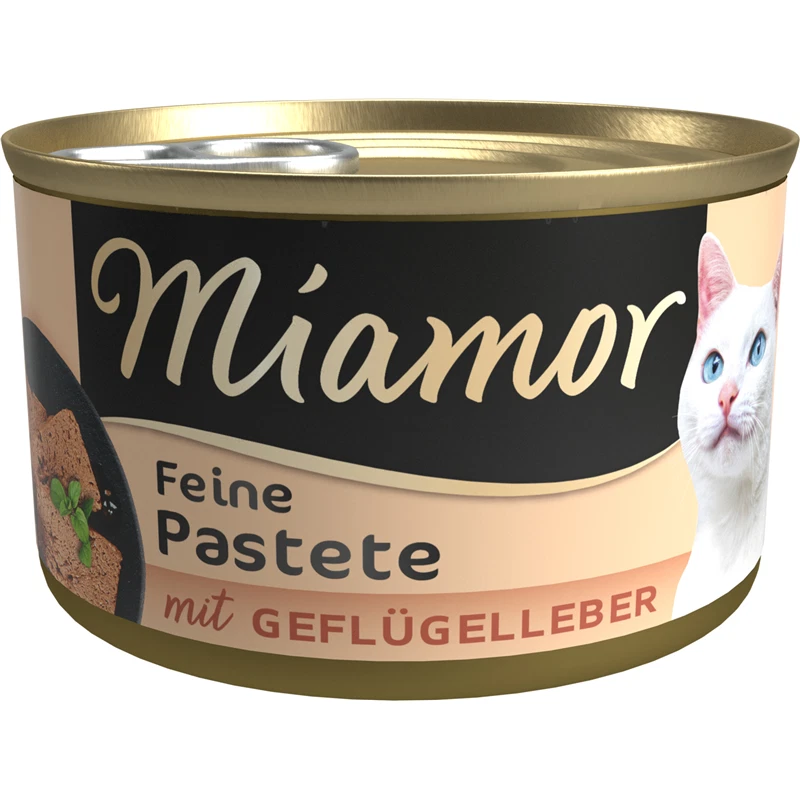 Miamor Pastete Geflügelleber 24 X 85g