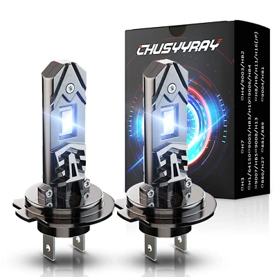 Para Kawasaki Ninja 1000 ZX1000 2011-2016 2 piezas H7 LED Faros Bombillas 6000K Blanco Foto 1 de 4