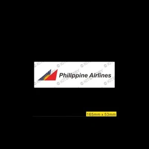 Pegatina Logotipo Philippine Airlines (Tamaño 16,5 cm x 5,3 cm) - Imagen 1 de 1