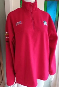 BMW Racing Aust Sz M RED Pullover Fleece Embroidered ADDICTED 135i 7 Sponsors - Picture 1 of 18