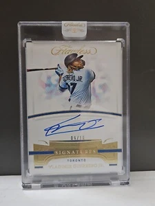 2021 PANINI FLAWLESS Vladimir Guerrero Jr. AUTO 9/10 gold #FS-VJ - JAYS encased! - Picture 1 of 3