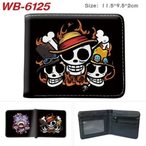 One Piece Luffy Anime Manga PU Geldbörse Geldbeutel Wallet Brieftasche 11.5x9cm - Picture 1 of 4