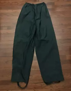 PRO SPORT DRY BONES PANTALONI IMPERMEABILI UOMO XXL 2XL NERO PVC NYLON PANTALONI DA PIOGGIA v - Foto 1 di 5