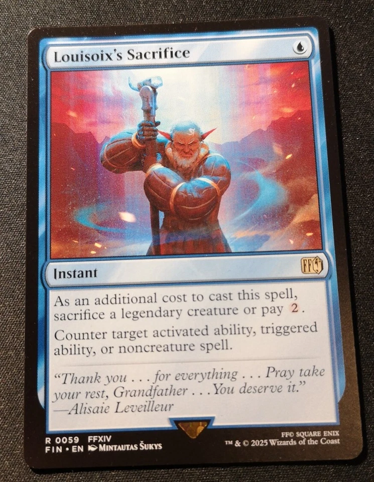 Louisoix's Sacrifice - FIN - MTG - EN - NM - 0059 - Image 1 of 1