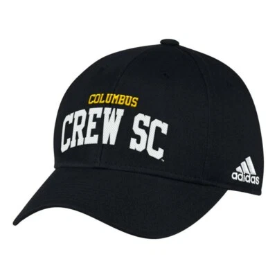 Columbus Crew SC MLS Adidas Women's Black Structured Adjustable Cap - Image 1 of 2
