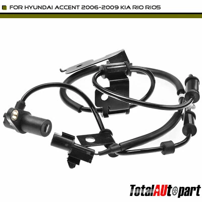 1x Sensor de velocidad de rueda ABS para Hyundai Accent 2006-2009 Kia Rio 08-11 delantero derecho Foto 1 de 4