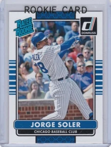 JORGE SOLER ROOKIE CARD 2015 Donruss RATED RC Cubs ATLANTA BRAVES WS MVP! - Bild 1 von 2