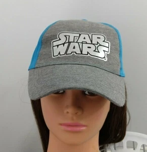 Star Wars Youth Hat Gray And Blue Snapback Adjustable - Picture 1 of 6
