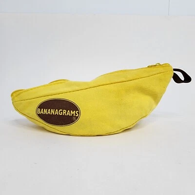 Bananagrams Game Crossword Word Play Complete 144 Pieces + Zip Bag - Image 1 of 4