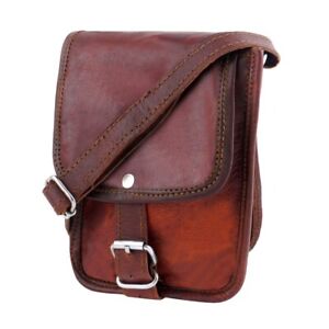 Leather Handmade Side Sling Bag Ultimate Compact Leather Sling Bag For Unisex