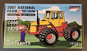 CASE ERTL 2470 4WD TRACTOR 1:32 Scale 2007 National Farm Toy Show NIB w/ COA - Picture 1 of 3