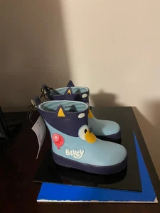 BOTAS DE LLUVIA NUEVAS PARA NIÑOS PEQUEÑOS UNISEX TALLA 5 AZULES - Imagen 1 de 7