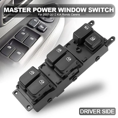 Left Driver Side Master Main Power Window Switch For KIA Rondo Carens 2007-2012 - Image 1 of 4
