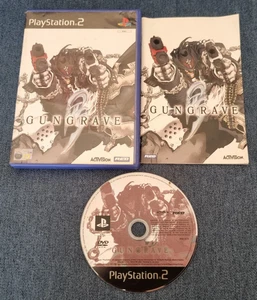 Juego Sony Playstation 2 PS2 Gungrave en caja con manual - Imagen 1 de 2
