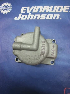 JOHNSON EVINRUDE 50 55 60 65 70 75 HP CARBURETOR FLOAT BOWL 383318 387077 313355 - Picture 1 of 3
