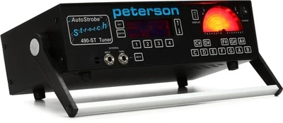 Sintonizador AutoStrobe Peterson Modelo 490ST con afinación elástica Foto 1 de 4