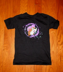 YS ❤️ BUC-EES ❤️ SHORT Sleeve T-SHIRT TOP TEE BLACK HALLOWEEN ❤️ GAS STATION ❤️ - Picture 1 of 3