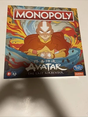 Hasbro Gaming Monopoly: Avatar: Nickelodeon The Last Airbender Edition Board ... - Image 1 of 4