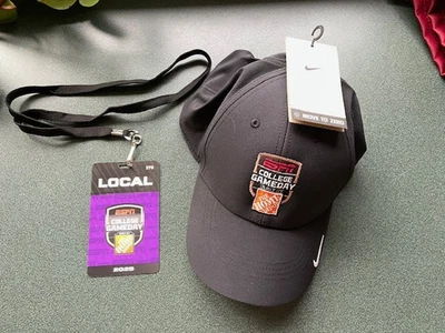 ESPN College Game Day Hat Access Pass Home Depot Nike New U of O Oregon Ducks - Image 1 of 2