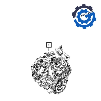 New OEM Mopar Compete Engine 2.0L for 2022-2025 Jeep Grand Cherokee 68412483AE - Image 1 of 3