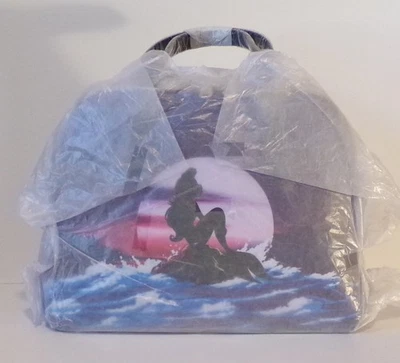 LOUNGEFLY DISNEY LITTLE MERMAID ARIEL OCEAN SCENE SATCHEL BAG FACTORY SEALED - Image 1 of 4