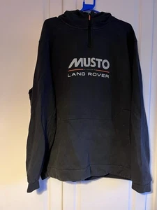 Musto x Land Rover Grey Hoodie - Size XXL - Picture 1 of 7