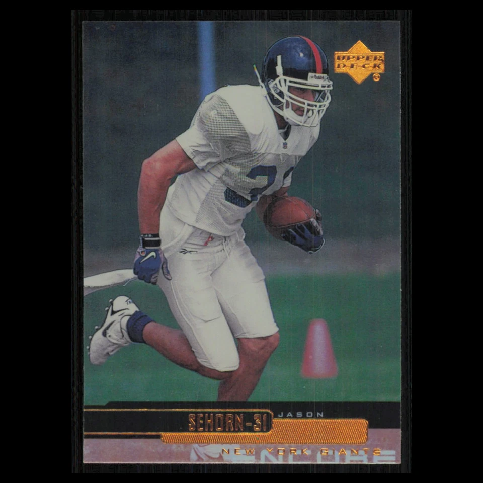 Jason Sehorn #115 1999 Upper Deck Encore New York Giants Football Card NFL NM - Image 1 of 3