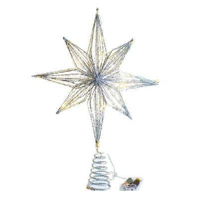 Weihnachtsbaumspitzen, Stern-LED-Lampe, Zuhause, Weihnachtsdekoration für B9454 - Bild 1 von 4