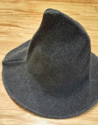 Witch hat, high-quality, gray, not felt! - Image 1 of 3