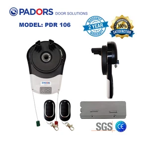 Auto Garage Roller Door Opener PDR 106, With 2 Remote Weight Bar 2 Yrs Warranty - Picture 1 of 11