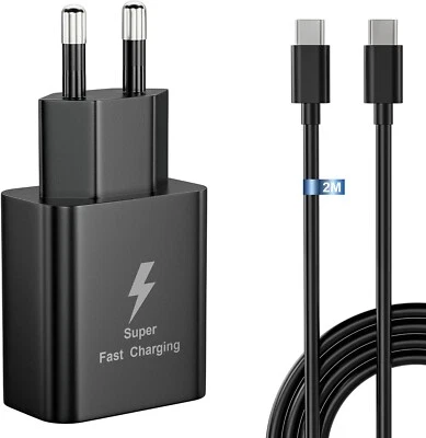 Caricatore USB C 25W Per Samsung, Caricabatterie USB C per Samsung A14/A13/A33/A - Immagine 1 di 4