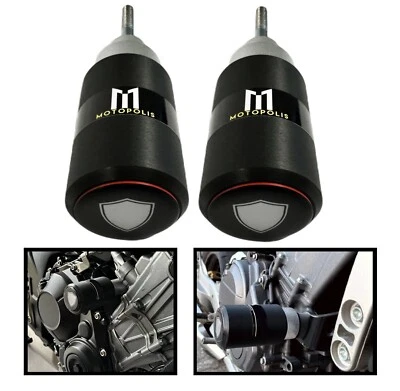 SUZUKI GSX-R GSXR 1000 K7 K8 2007-2008 - CRASH PADS PROTECTORS BOBBINS CRASH PADS - Image 1 of 4