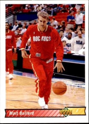 Matt Bullard 1992-93 Upper Deck Card #99 - Image 1 of 2