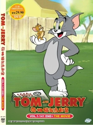 TOM AND JERRY 湯姆貓與傑利鼠 VOL.1-141 END+THE MOVIE English Version +Tracking - Image 1 of 3