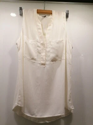 NEUw. **H&M ** Sommer schöne leichte Bluse in Ecru *Größe 42 - Bild 1 von 4